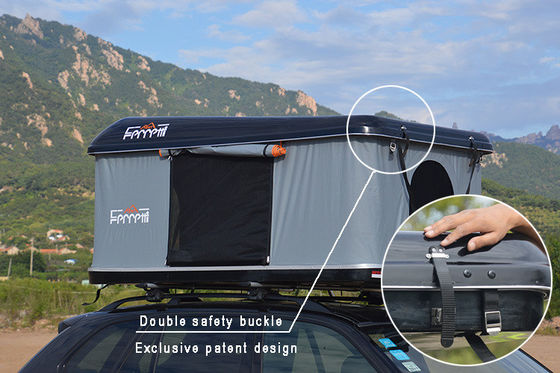 Tenda de techo de automóvil de vela solar de una sola capa para entretenimiento al aire libre