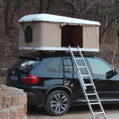 Techo exterior de cristal duro de cristal de cristal de cristal de cristal para automóviles Tienda superior modelo 888-1 para acampar 214X130X28cm