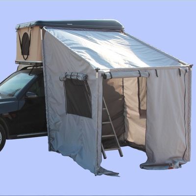 2.14X1.45cm 4x4 Off Road Car Roof HARD SHELL Top Tent con cuarto anexo fácil de instalar