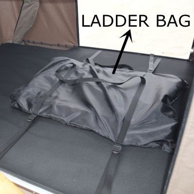 2.14X1.45cm 4x4 Off Road Car Roof HARD SHELL Top Tent con cuarto anexo fácil de instalar