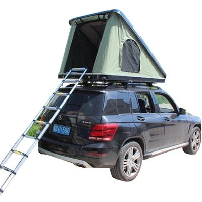 Tienda de camuflaje para viajes al aire libre para excursiones de senderismo para la tienda de techo de automóvil de cáscara dura más reciente
