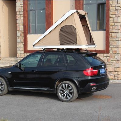 Tienda de camuflaje para viajes al aire libre para excursiones de senderismo para la tienda de techo de automóvil de cáscara dura más reciente