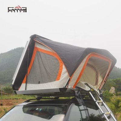 Top Rack de aluminio puro plegable de aire cuadro de resorte tienda de techo para coches 4x4 gris de una habitación