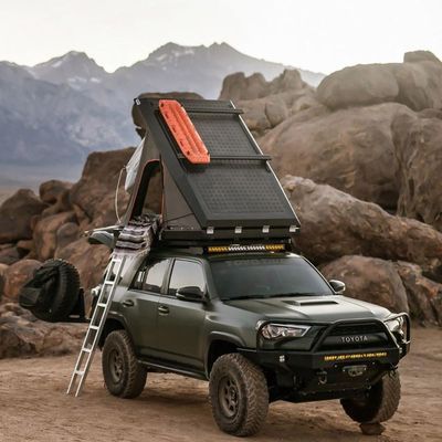 Tienda de techo fuera de carretera con estructura de aluminio de alta resistencia y índice de impermeabilidad