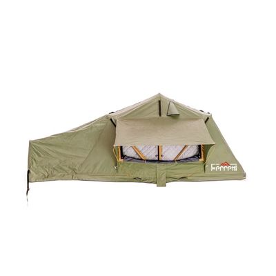 Camuflaje de revestimiento de aislamiento de cuatro temporadas / tienda de juego de campo para aventuras en el techo