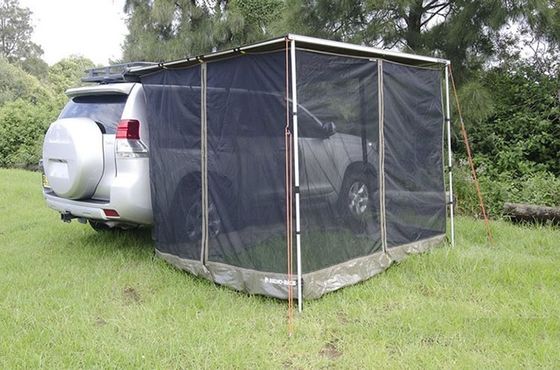 Una habitación de 4 metros cuadrados Área de pantalla de mosquito del lado del coche Toldo anti mosquito