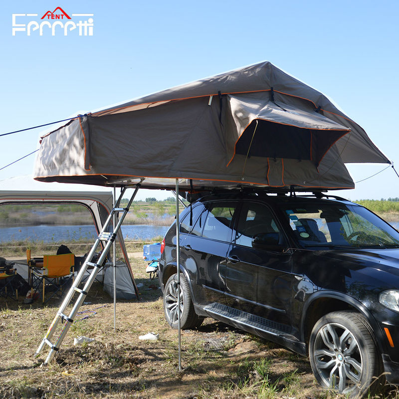 4WD Adventure Truck Roof Top Tent con un dormitorio en estilo de juego de campo y camuflaje
