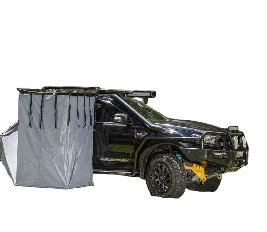 Cuatro temporadas de coche camper ducha tienda de campaña telón anexo de un dormitorio para todo el tiempo de acampada